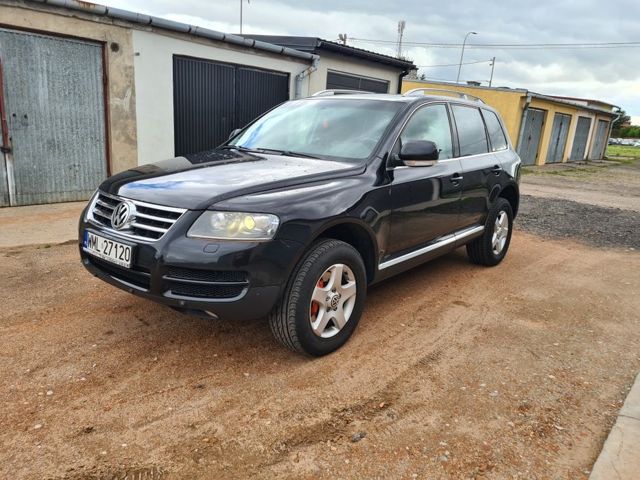 Volkswagen touareg samochód  terenowy
