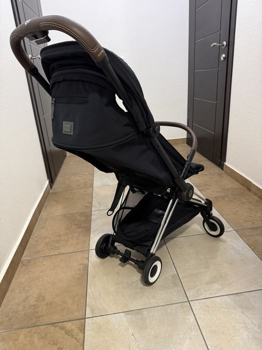 Cybex Coya Sepia Black шасси chrome brown прогулочная коляска