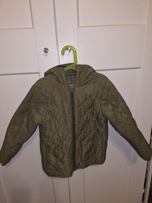 Kurtka jesienna typu parka 3 w 1 dla dziewczynki  - Zara roz. 140