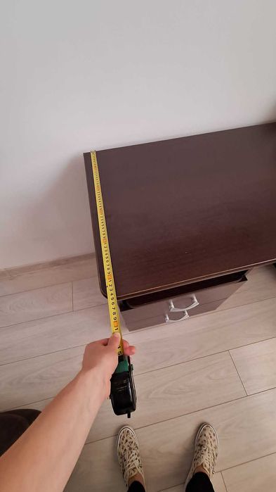 Biurko + półka ścienna + FOTEL GRATIS!