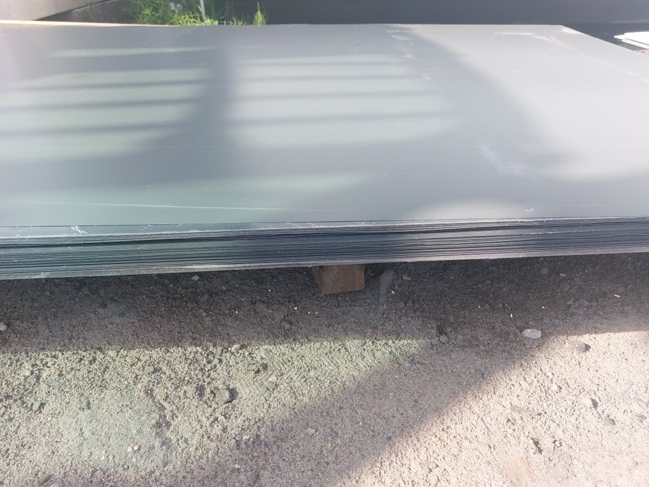 Blacha płaska powlekana brąz, grafit, biała 2x125, 3x125