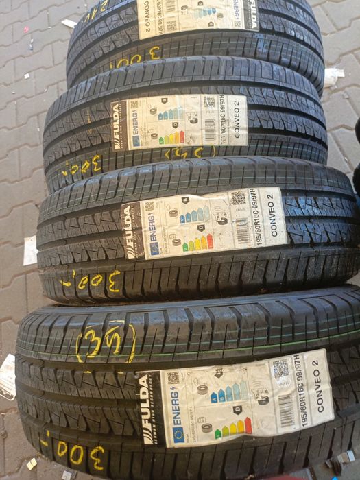 Nowe opony letnie 195/60/16c Fulda 4 sztuki 2021r