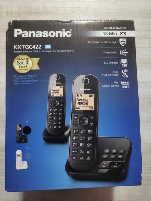 Радіотелефон Panasonic KX-TGC 422GB
