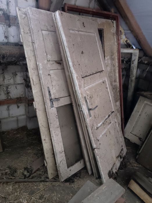 Drzwi drewniane białe