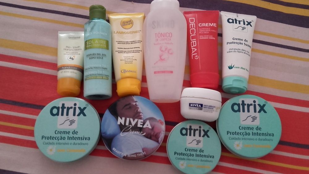 Cremes Selados Atrix Nivea E Outros Novos