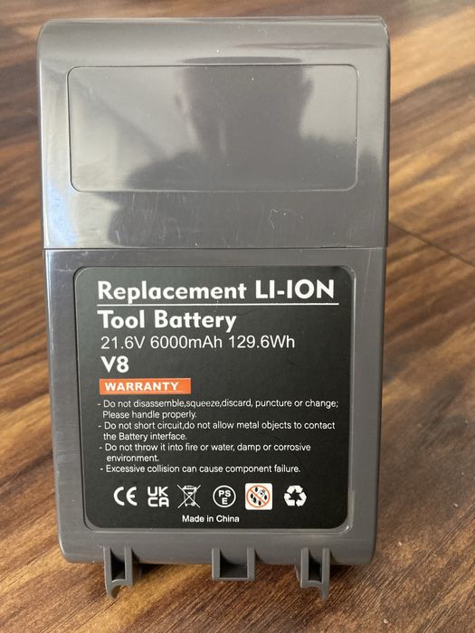 Dyson V8 bateria 6000 mAh. Nowe.