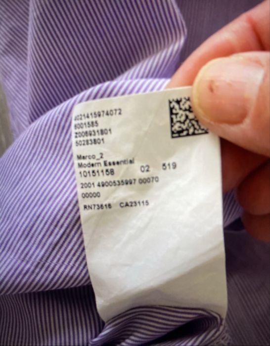 Hugo Boss meska koszula z krutkimi rekawami