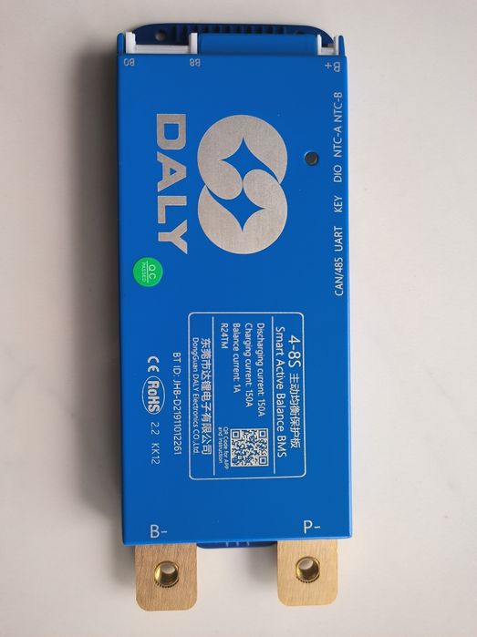 В НАЯВНОСТІ Daly BMS 4s-8s 150A з Bluetooth і Wifi