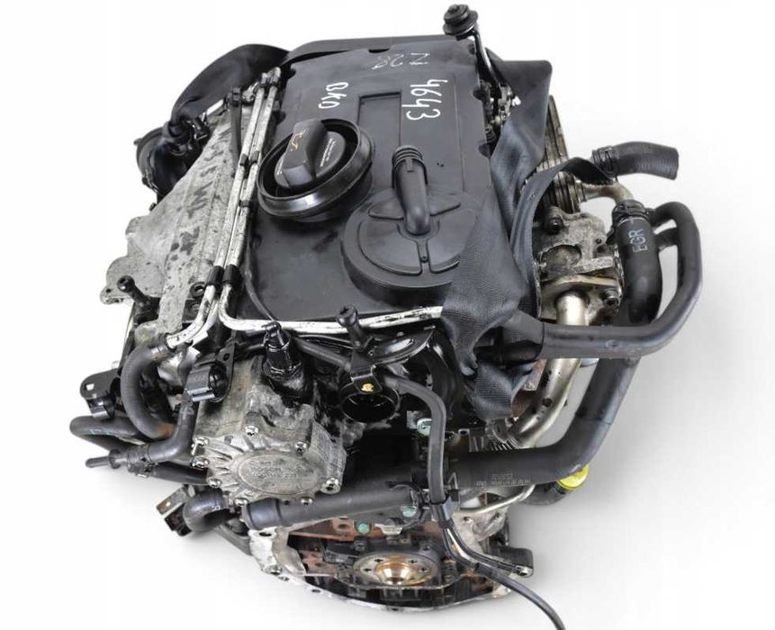 Kompletny silnik BKD 2.0 TDI 140km Vw Audi Skoda Seat Gwarancja