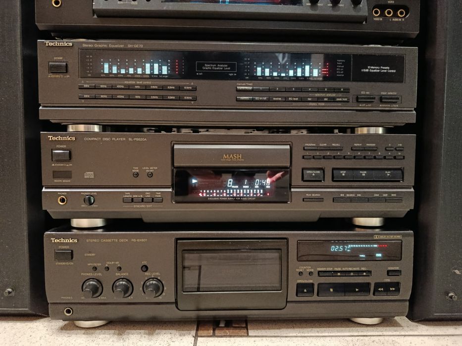 Amplituner Technics + kolumny