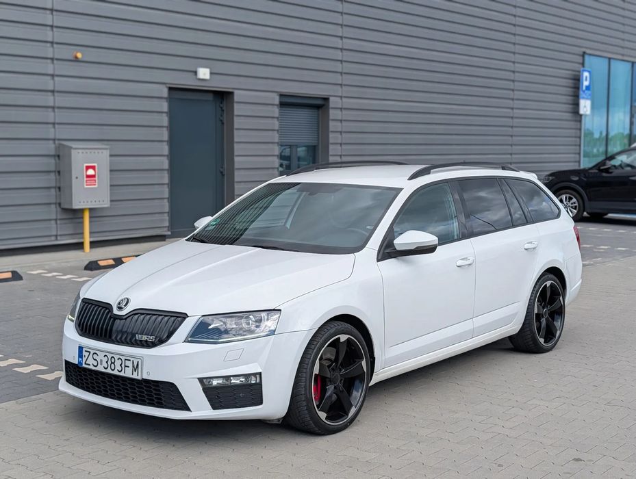 Skoda Octavia VRS 2.0 TDI Automat DSG LED Skóry Kubełki Audio Canton