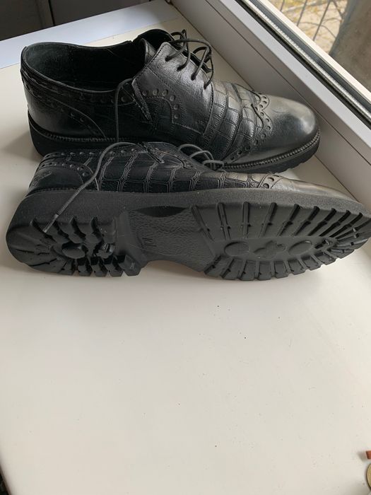 Туфли кожа Италия