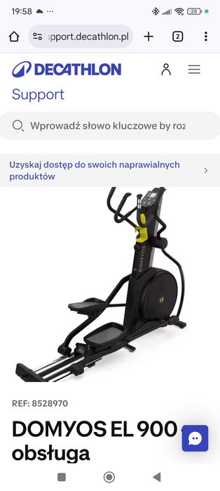 Orbitrek Domyos EL900