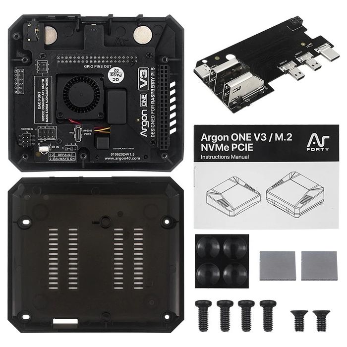 Корпус Argon ONE V3 M2 NVMe PCIE