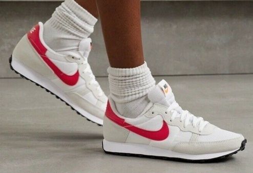 Oryginalne,nowe buty sportowe NIKE Challenger,biało czerwone