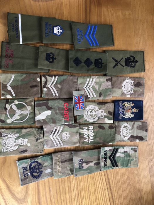 Колекційні шеврони, нашивки, патчі, погони Європи та США