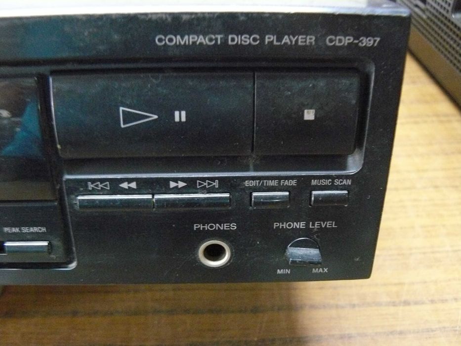 Sony CD Technics i deck