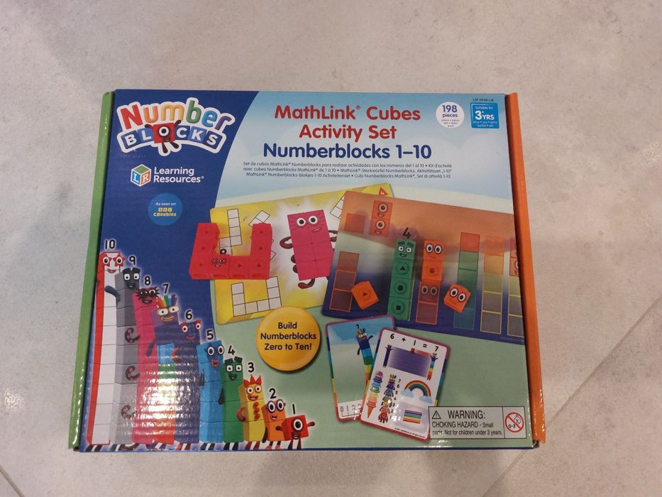 Learning Resources Klocki Kostki Matematyczne Zestaw Edukacyjny 1-1