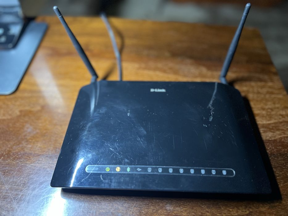 Wifi роутер маршрутизатор D-Link DIR-632 з вісьмома LAN-портами