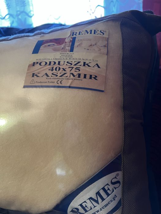 Poduszka REMES kaszmirowa 40x75