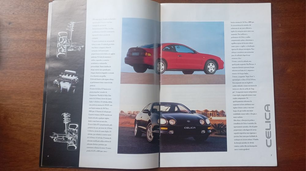 Toyota Celica Catalog: Presentation of 6 Generations