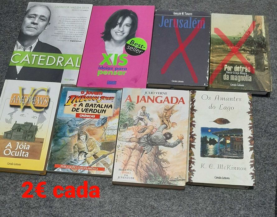 Livros Danielle Steel, Nicholas Sparks e outros