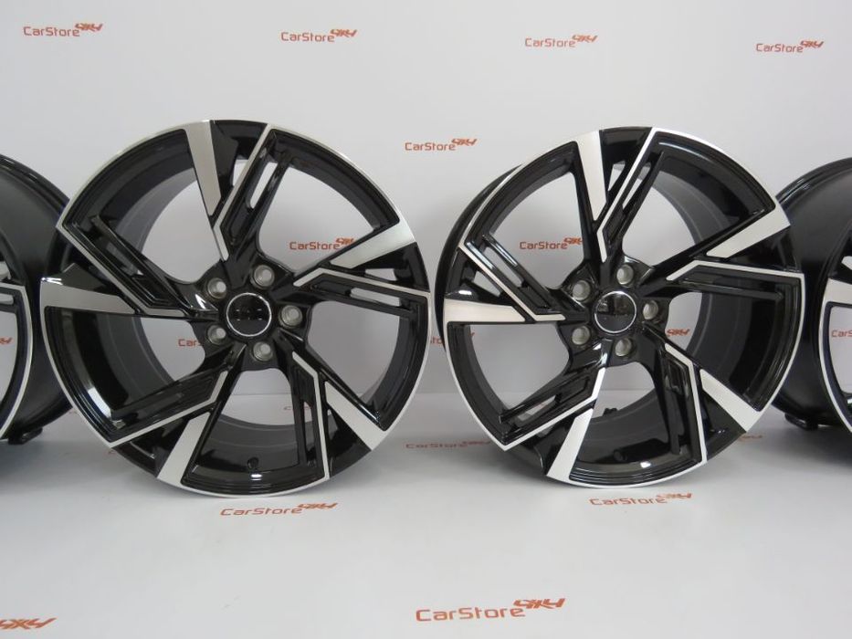 Jantes Look Audi Rs6 20 x 9 et 33  5x112 preto+ polido