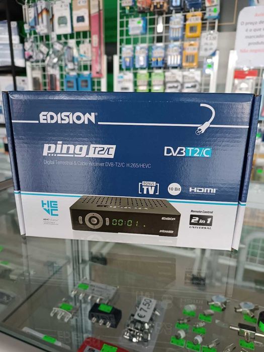 Recetores de satélite/cabo/tdt/combo Edision