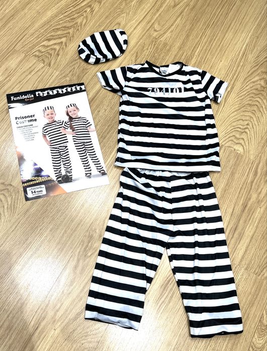 Disfarce prisioneiro 5-6 anos