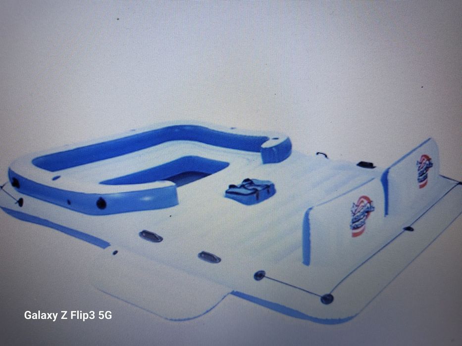 Baixa de Preço - ILHA Flutuante LOUNGE Tropical Nova