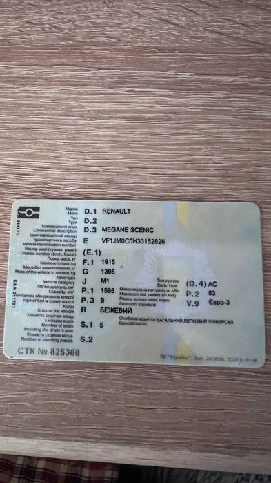 Renault Scenic 2 Сценік 2