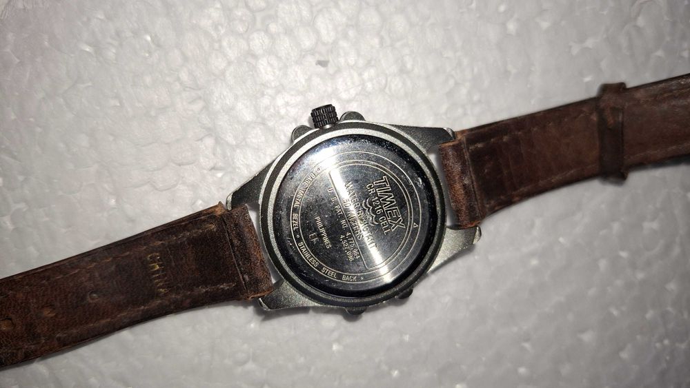 Relógio Pulso Timex Expedition Indiglo CR 1216 CELL 50 Water Resistant