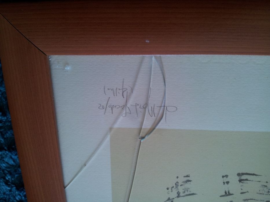 Dois Quadros com moldura