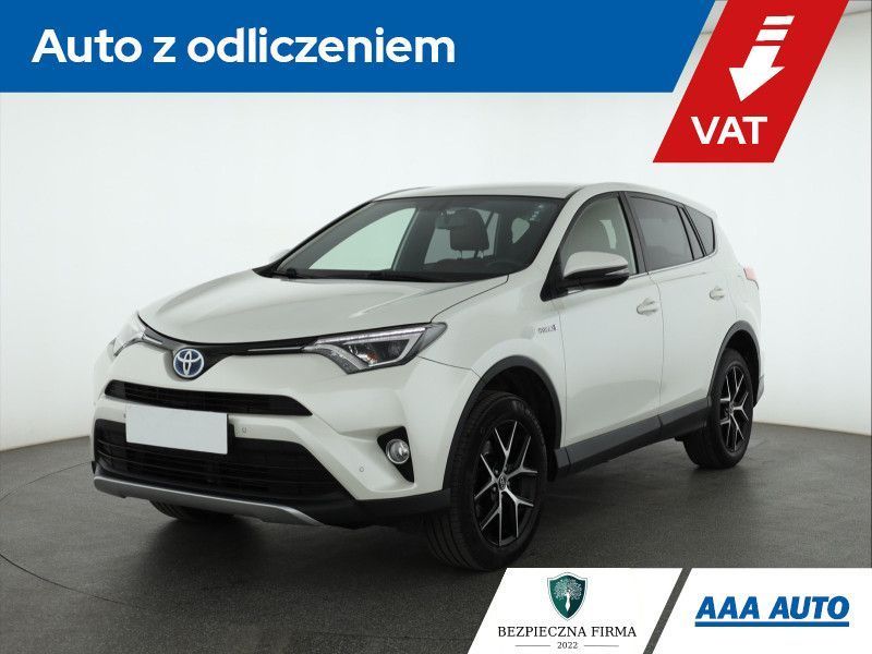 Toyota RAV4 2.5 Hybrid Active , Salon Polska, Serwis ASO, Automat, VAT 23%, Skóra,