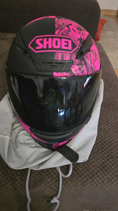 Capacete Shoei NXR Boogaloo Tc7 Matt Black Pink - S