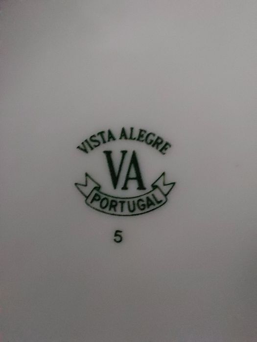 Serviço de chá Vista Alegre - modelo cozinha velha