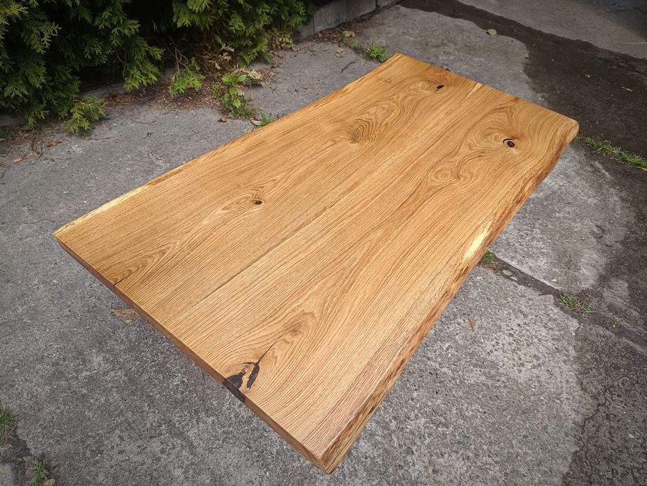 Blat dębowy 140x70 na biurko ławę stół