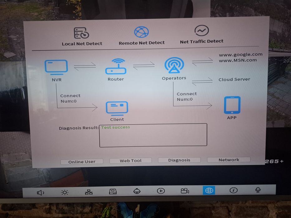 Rejestrator 10 kanałowy IP wifi kamera cctv dysk 256gb