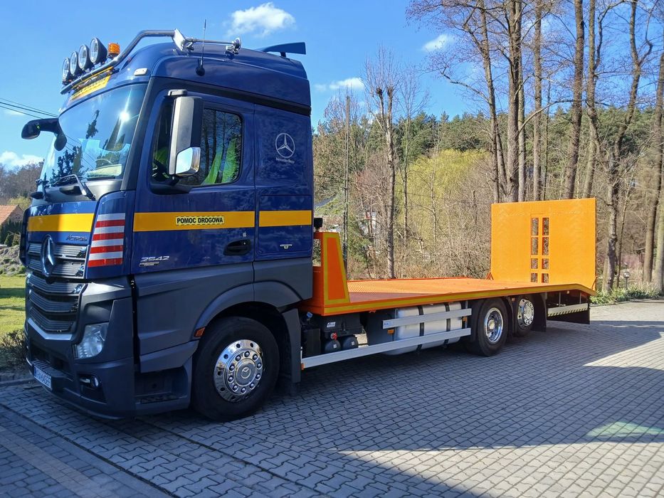 Mercedes-Benz ACTROS Laweta  Mercedes Actros, pomoc drogowa