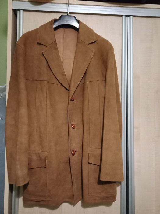 Marynarka skórzana(zamszowa)