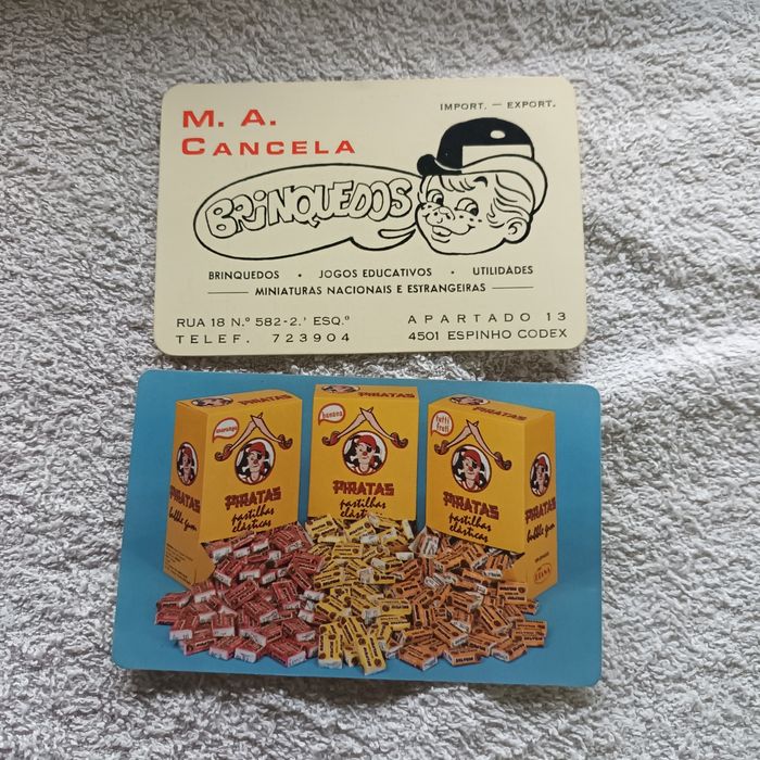 Calendários antigos ver fotos sff