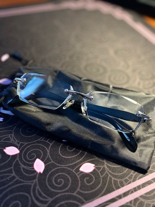 окуляри Chrome Hearts прозорі