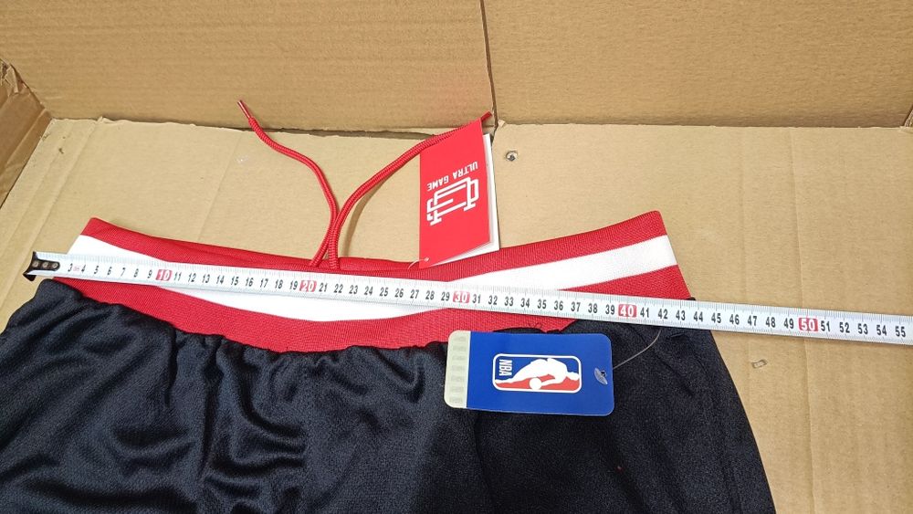 Ultra Game NBA rozm.L Męskie oficjalne spodenki do koszykówki