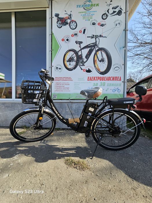 Електровелосипед Corso Rocco Pro 750W 48V,НОВИЙ до 50 км, 27.5 дюймів