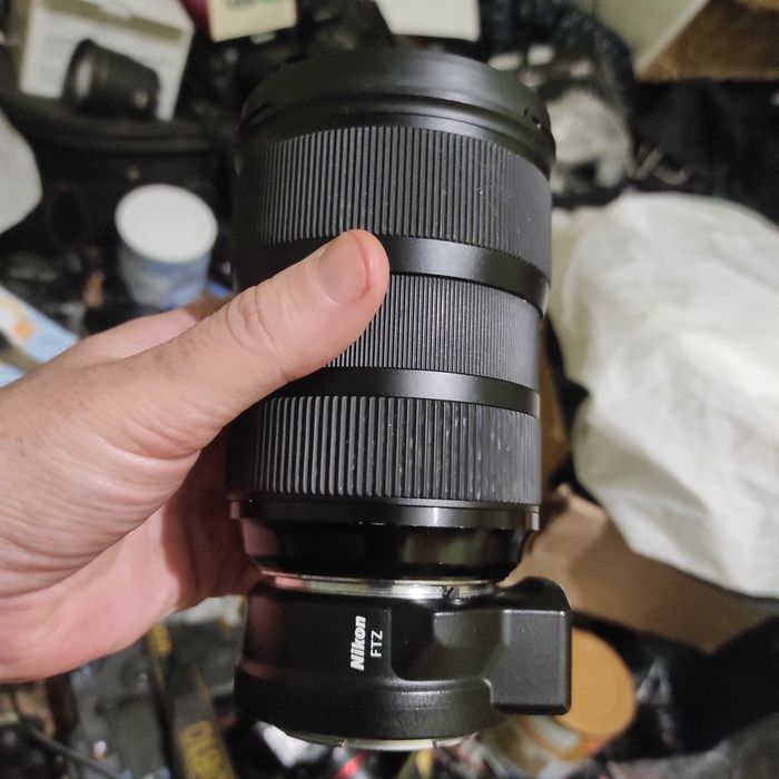 Sigma art 24-35mm 2 + ftz адаптер/nikkor 55mm 1.2 non ai z mount