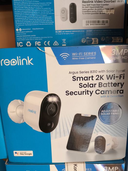 Акумуляторні камери Reolink Argus 2E Plus