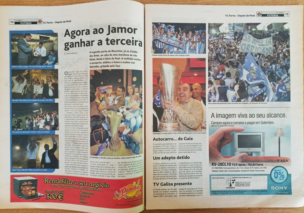 F.C.Porto - Super Mourinho - época 2002-03