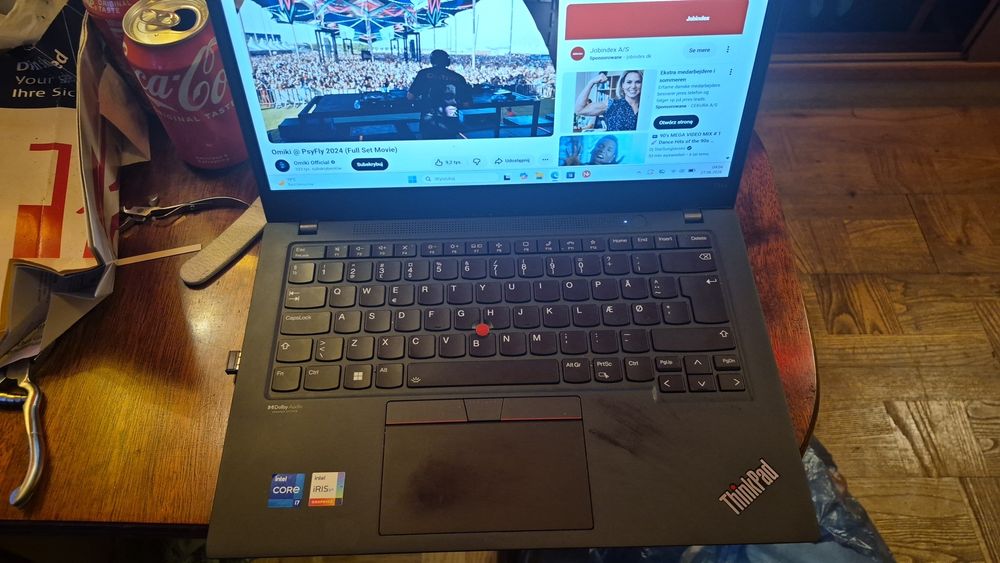Laptop Lenovo Thinkpad T14s Gen 2 14" Intel Core i7-1185G7 32 Gb 512 Gb