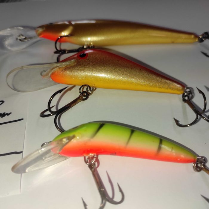 Zestaw woblerków były w pyskach drapieżników- pakiet nr. 12