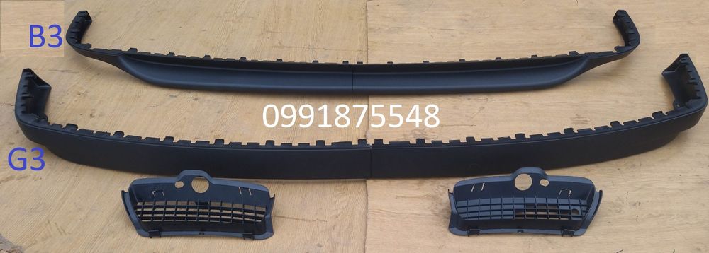 Губа Спойлер решетка в бампер Golf 3 B3 Пассат Б3 Гольф 3